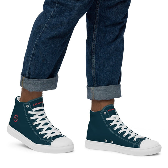 High Top Canvas Shoes - Arekkusu - Store