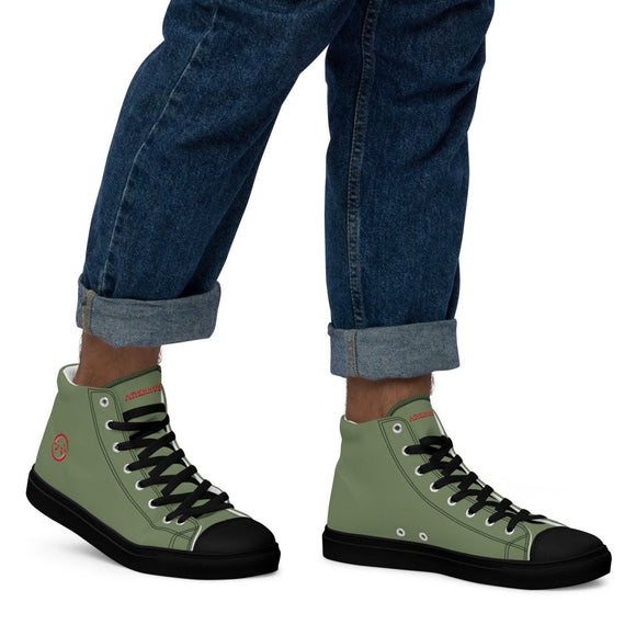High Top Canvas Shoes - Arekkusu - Store