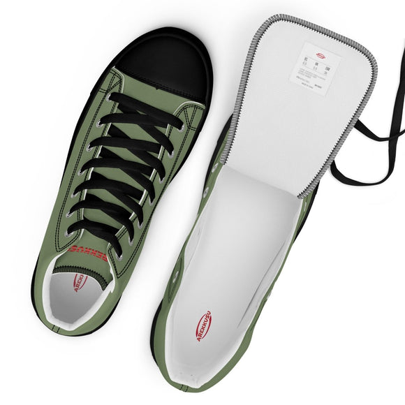High Top Canvas Shoes - Arekkusu - Store