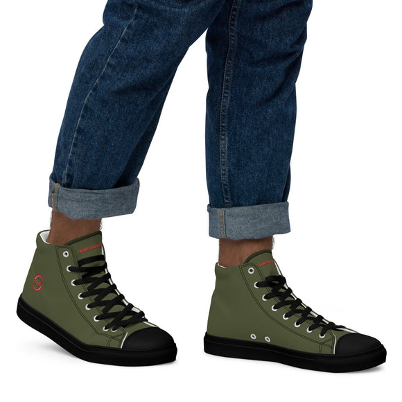 High Top Canvas Shoes - Arekkusu - Store