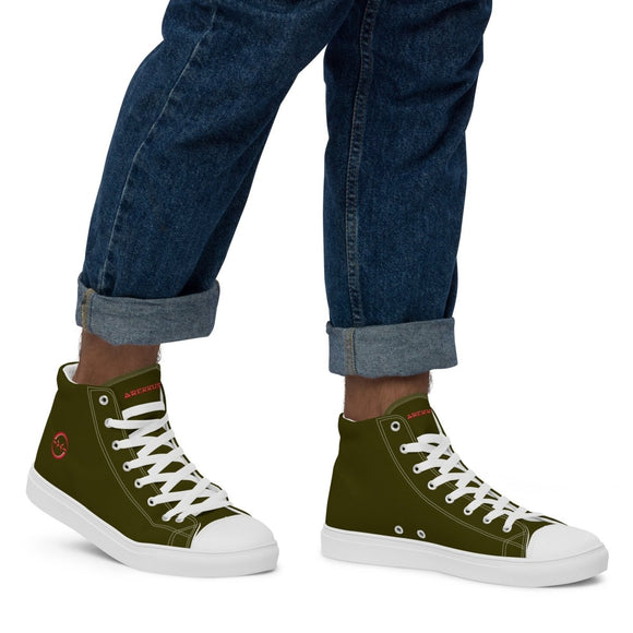 High Top Canvas Shoes - Arekkusu - Store