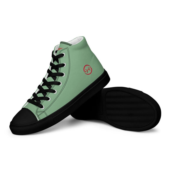 High Top Canvas Shoes - Arekkusu - Store