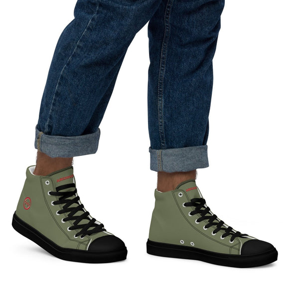 High Top Canvas Shoes - Arekkusu - Store