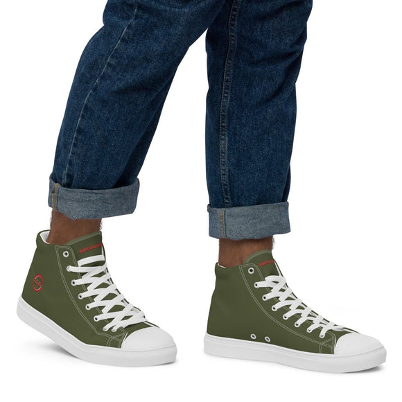 High Top Canvas Shoes - Arekkusu - Store