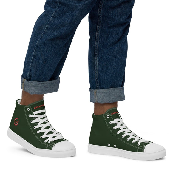 High Top Canvas Shoes - Arekkusu - Store