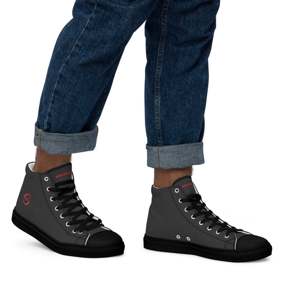 High Top Canvas Shoes - Arekkusu - Store