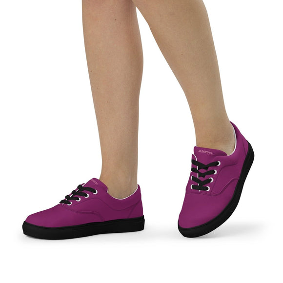 Lace - Up Canvas Shoes - Arekkusu - Store
