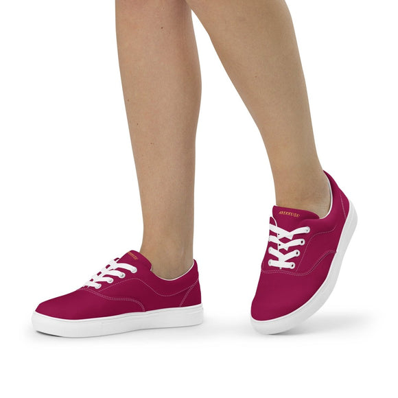Lace - Up Canvas Shoes - Arekkusu - Store