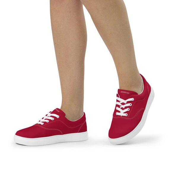 Lace - Up Canvas Shoes - Arekkusu - Store