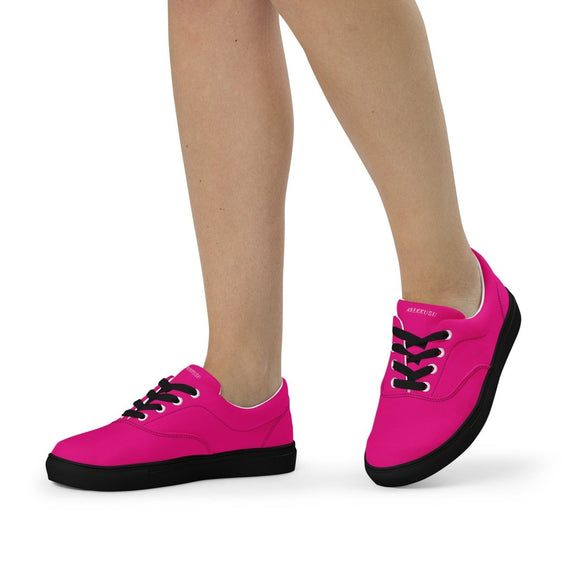 Lace - Up Canvas Shoes - Arekkusu - Store