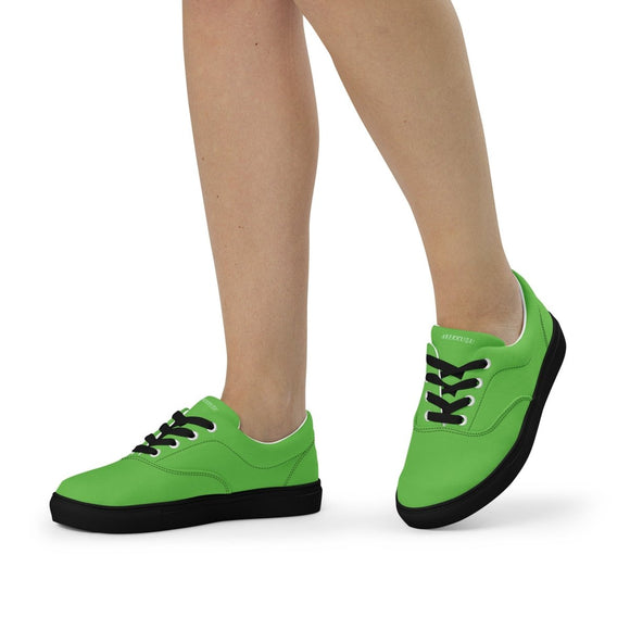 Lace - Up Canvas Shoes - Arekkusu - Store