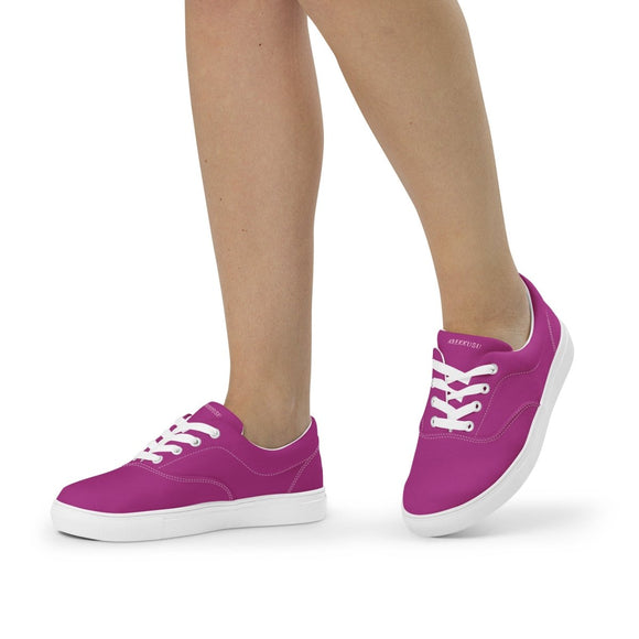 Lace - Up Canvas Shoes - Arekkusu - Store