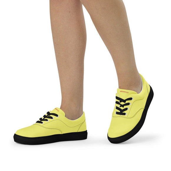 Lace - Up Canvas Shoes - Arekkusu - Store