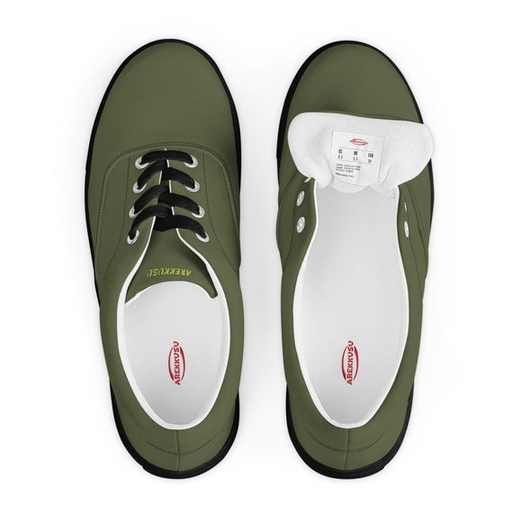 Lace - Up Canvas Shoes - Arekkusu - Store