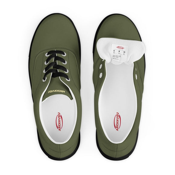 Lace - Up Canvas Shoes - Arekkusu - Store