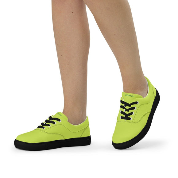 Lace - Up Canvas Shoes - Arekkusu - Store