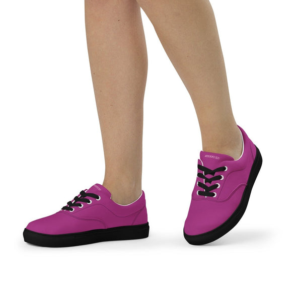 Lace - Up Canvas Shoes - Arekkusu - Store