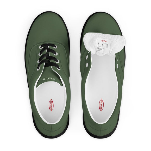 Lace - Up Canvas Shoes - Arekkusu - Store