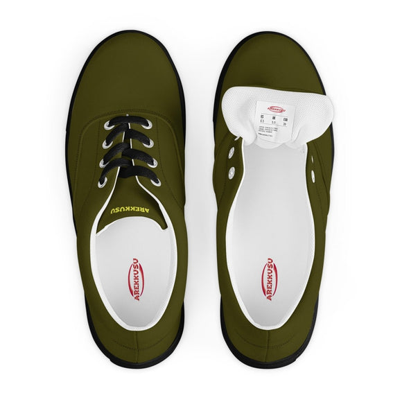 Lace - Up Canvas Shoes - Arekkusu - Store