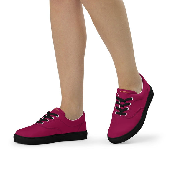 Lace - Up Canvas Shoes - Arekkusu - Store