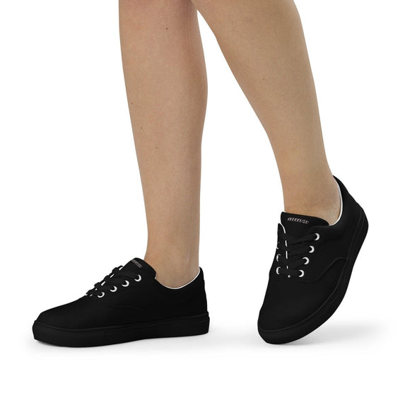 Lace - Up Canvas Shoes - Arekkusu - Store
