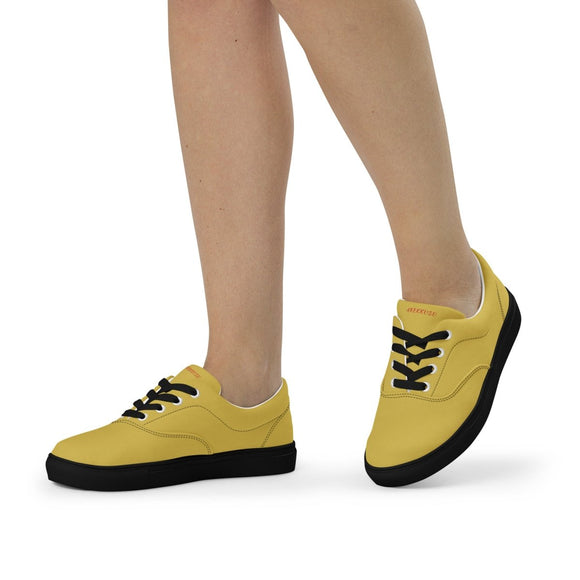 Lace - Up Canvas Shoes - Arekkusu - Store