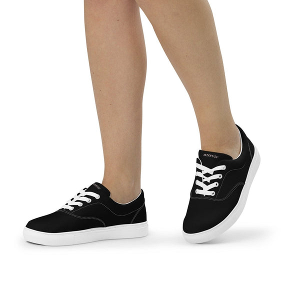 Lace - Up Canvas Shoes - Arekkusu - Store