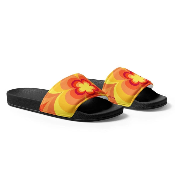 Ladies' Cushioned Slides - Arekkusu - Store