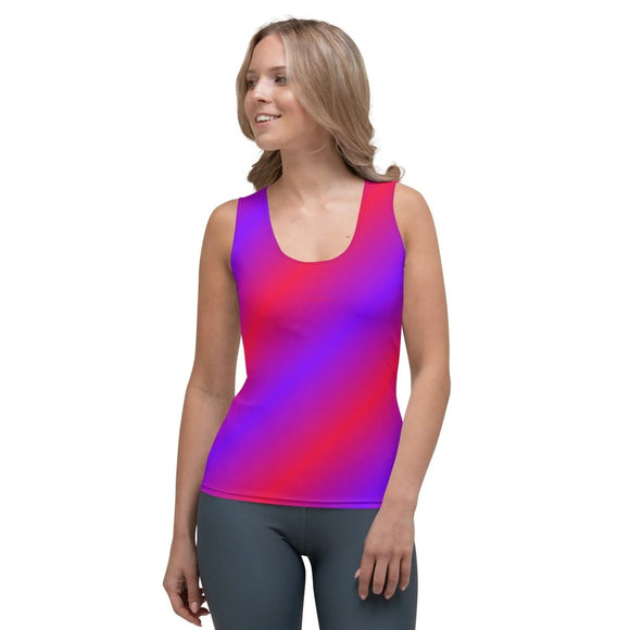 Ladies' Dipped Hem Tank Tops - Arekkusu - Store