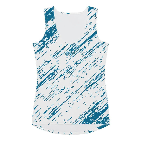 Ladies' Dipped Hem Tank Tops - Arekkusu - Store