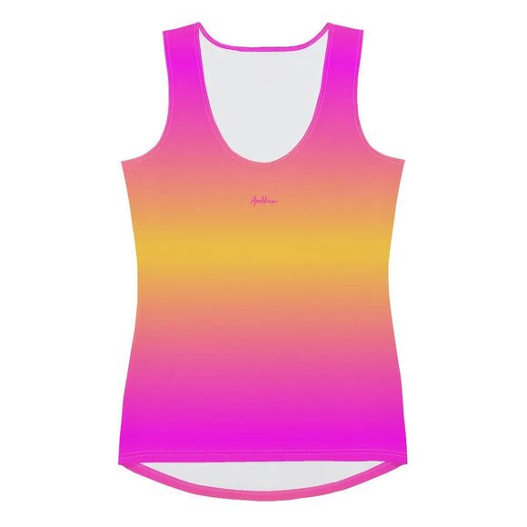 Ladies' Dipped Hem Tank Tops - Arekkusu - Store