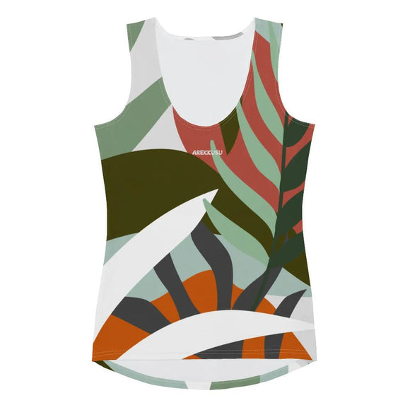 Ladies' Dipped Hem Tank Tops - Arekkusu - Store