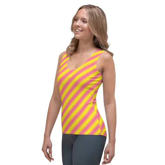 Ladies' Dipped Hem Tank Tops - Arekkusu - Store