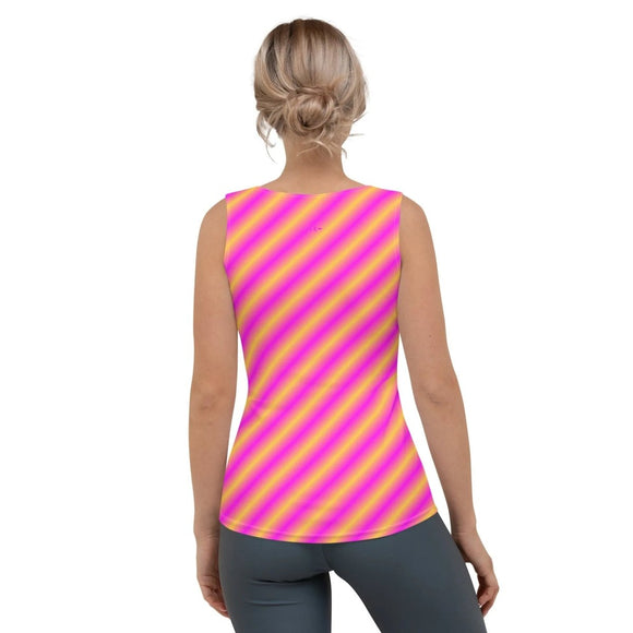 Ladies' Dipped Hem Tank Tops - Arekkusu - Store