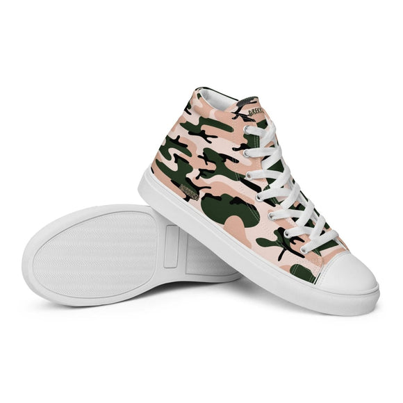 Ladies' High Top Canvas Shoes - Arekkusu - Store