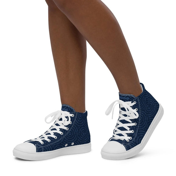 Ladies' High Top Canvas Shoes - Arekkusu - Store