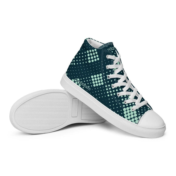 Ladies' High Top Canvas Shoes - Arekkusu - Store