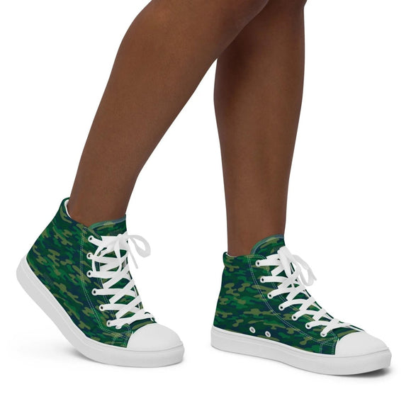 Ladies' High Top Canvas Shoes - Arekkusu - Store