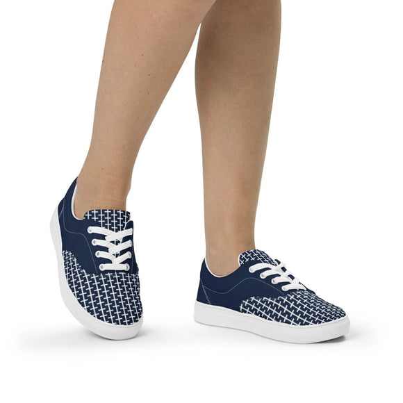 Ladies' Lace - Up Canvas Shoes - Arekkusu - Store