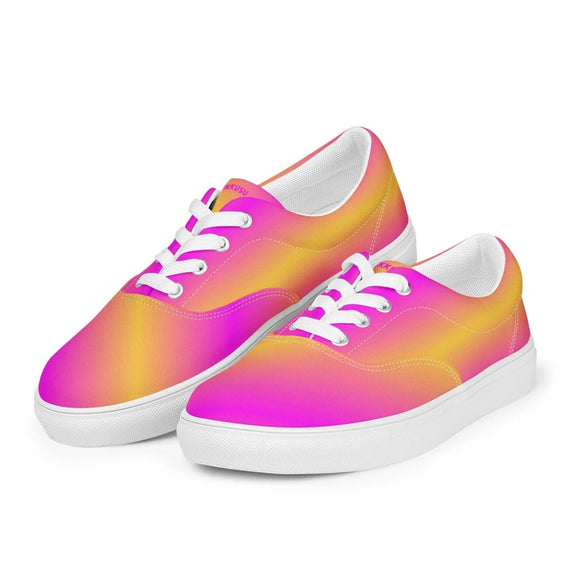 Ladies' Lace - Up Canvas Shoes - Arekkusu - Store