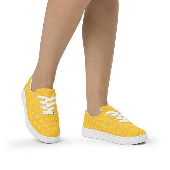 Ladies' Lace - Up Canvas Shoes - Arekkusu - Store