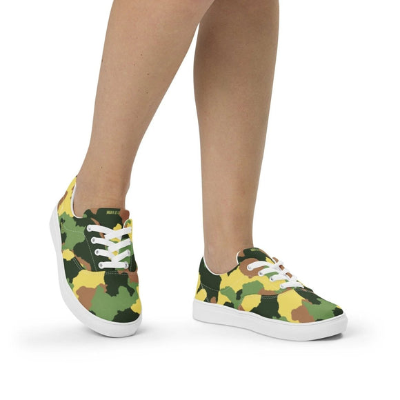 Ladies' Lace - Up Canvas Shoes - Arekkusu - Store