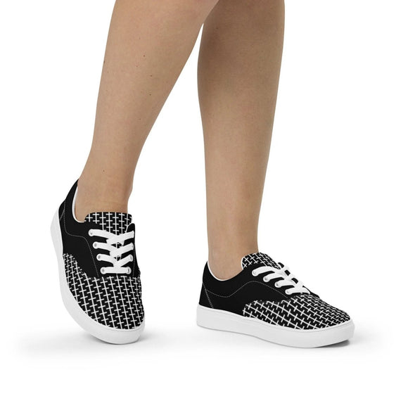 Ladies' Lace - Up Canvas Shoes - Arekkusu - Store