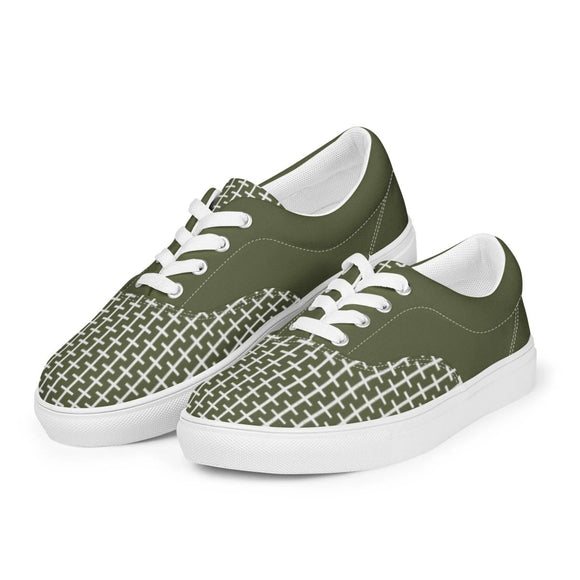 Ladies' Lace - Up Canvas Shoes - Arekkusu - Store