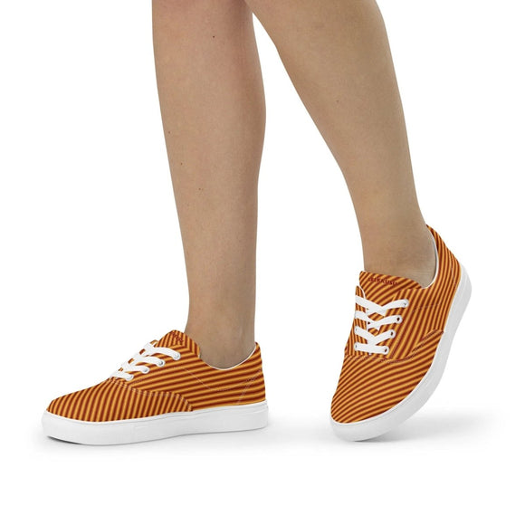 Ladies' Lace - Up Canvas Shoes - Arekkusu - Store