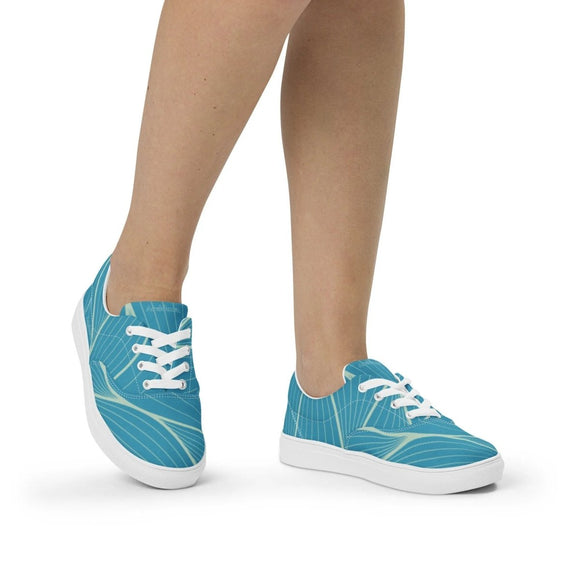 Ladies' Lace - Up Canvas Shoes - Arekkusu - Store