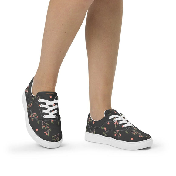 Ladies' Lace - Up Canvas Shoes - Arekkusu - Store