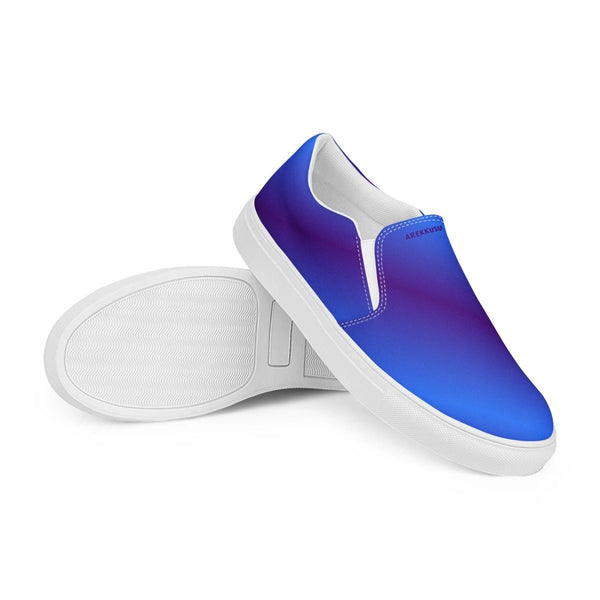 Ladies&#39; Slip-On Canvas Shoes - Arekkusu-Store 