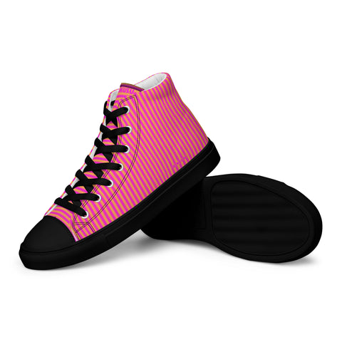 Gents' High Top Canvas Shoes ~Gradient VSM~