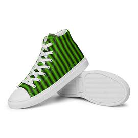 Gents' High Top Canvas Shoes - Premium Canvas Shoes from Arekkusu-Store - Just $39! Shop now at Arekkusu-Store